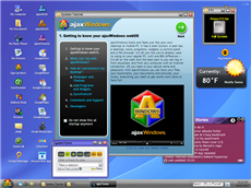 ajaxwindows3 ajaxWindows, un Web OS qui se distingue