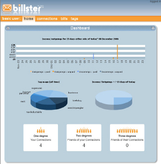 billster billster, gestion de frais en ligne!