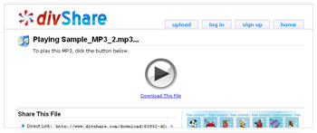 divshare101 DivShare, partage de fichiers sans limite!