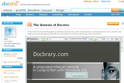 docstoc1 docstoc, le Scribd du document professionnel