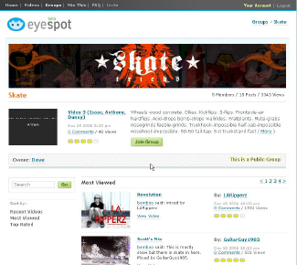 eyespotgroup Eyespost Mobileshare dégaine plus vite que YouTube!