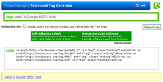 fintan Quelques outils de créations de tag pour bloggeurs!