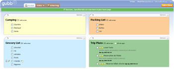 gubb Gubb.net, un excellent gestionnaire de tâches en ligne!