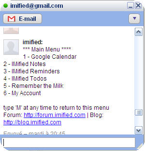 imified2 Imified : la productivité passe par la messagerie instantanée!