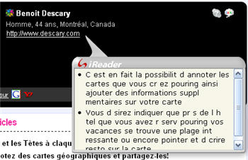 ireader1 iReader, un Snap pour votre fureteur Internet