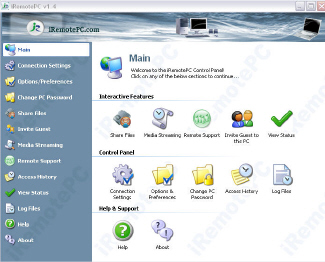 iremotepc2 Iremotepc, accès à votre PC à distance et transfert de fichiers
