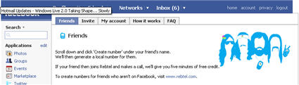 rebtel fecebook1 Rebtel lance une application Facebook