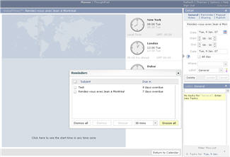 scrybe Scrybe, probablement le meilleur calendrier Web disponible!