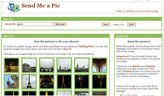 sendmeapic Send Me A Pic, écran de fond instantané pour téléphone