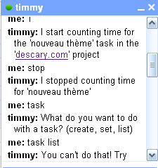 timmyontime_1 TimmyOnTime, gérez vos projets avec votre service de messagerie instantanée
