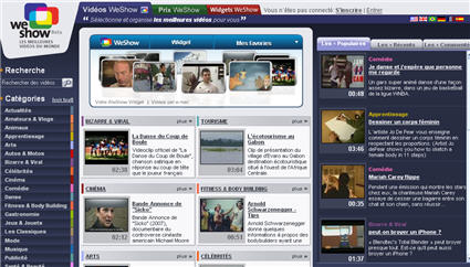 weshow1 WeShow, le super agrégateur vidéo