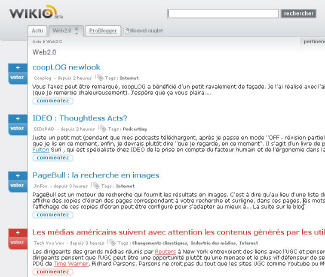 wikio1 Wikio2.0 de plus en plus pertinent!