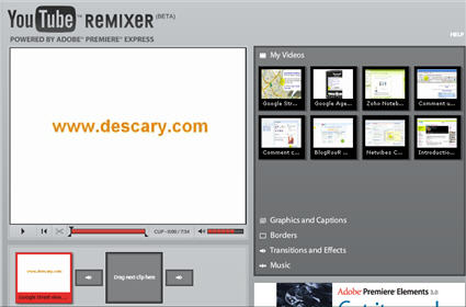 youtuberemixer YouTube Remixer et mobile maintenant disponibles
