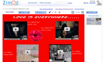zimzoz1 Créez votre carte postale interactive avez Zimoz