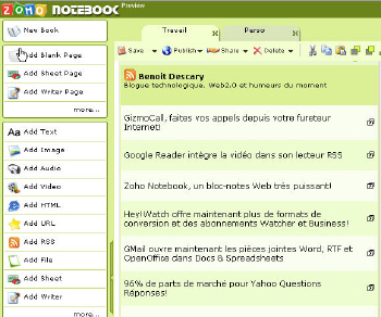 Zoho Notebook zohonotebook102 Zoho Notebook retour d’expérience et vidéo de l’application
