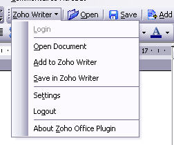 zohoplugin Zoho Sheet et Writer collaborent avec Word et Excel!