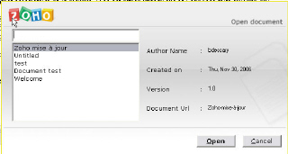zohoplugin1 Zoho Sheet et Writer collaborent avec Word et Excel!