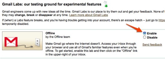 gmail hors connexion GMail Offline fonctionne sur la version française de GMail