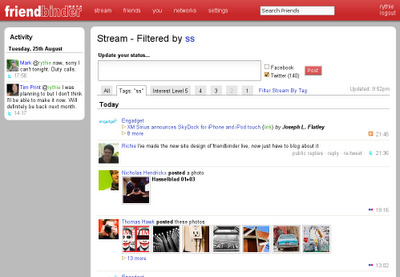 frindbinder 4 Suivez toutes les activités de vos amis sur FriendBinder