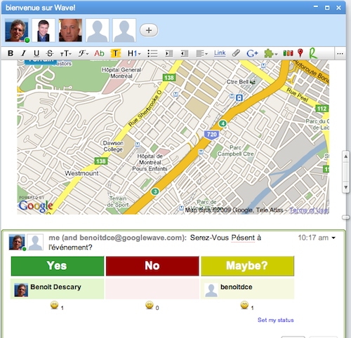 google wave 1 Google Wave, la plateforme de communication centralisée idéale?