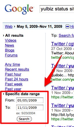 google-twitter google twitter Twitter: comment rechercher de vieux tweets?