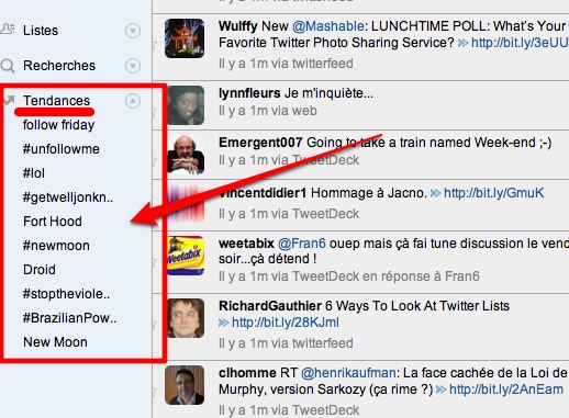 seesmic web 1 Seesmic Web ajoute les listes, la géolocalisation et les tendances