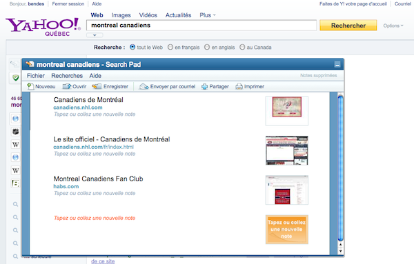 yahoo-search-pad yahoo search pad Yahoo Québec et Canada font peau neuve