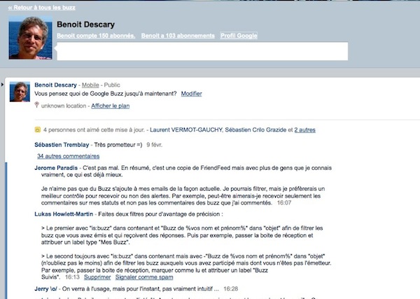 google-buzz google buzz1 Google Buzz: questions réponses