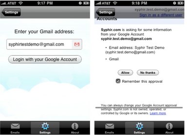 Oauth gmail Le protocole dauthentification OAuth arrive chez Gmail