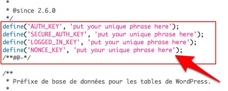cle wp Wordpress: 10 trucs simples pour protéger votre blogue