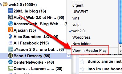 google reader play 3 Transformez Google Reader en diaporama 