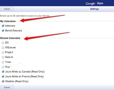 google-agenda-1 google agenda 1 iPad Google Sync: Comment synchroniser plusieurs agendas Google