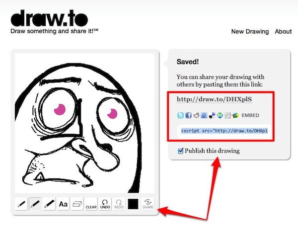 draw-to draw to draw.to : dessinez un truc et partagez le