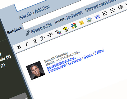  comment créer une signature HTML 