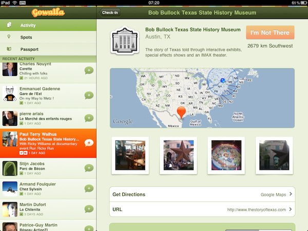 Gowalla ipad gowalla ipad 2 10 applications gratuites pour votre iPad