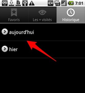 historique 11 astuces pour votre smartphone Android