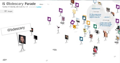 is-parade is parade Transformez votre compte Twitter en défilé