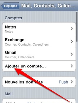 comment synchroniser l’application Notes avec Gmail et Yahoo Mail