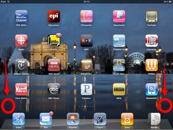 page-accueil page accueil iPad : 10 nouvelles astuces
