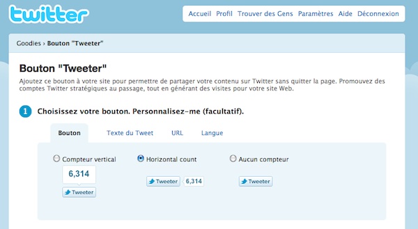 bouton twitter Comment intégrer le bouton Twitter à votre blogue [Wordpress]
