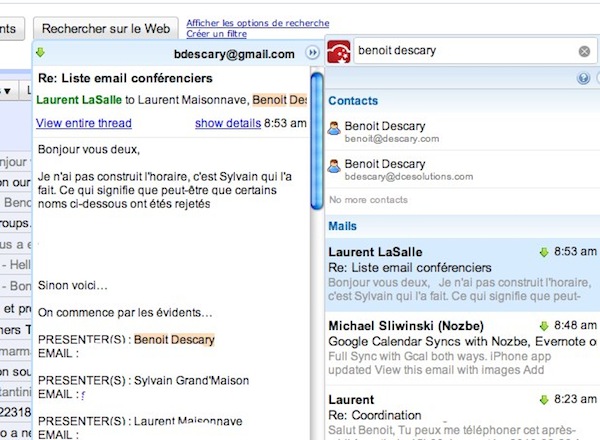 recherchez simultanément et rapidement sur plusieurs comptes Gmail