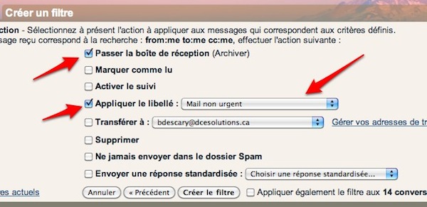 deux filtres qui allégeront votre boîte de réception [Astuce]