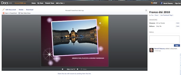 photo-show photo show Facebook: transformez vos albums photo en diaporama PowerPoint