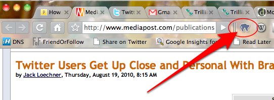 prowl chrome Pousser une URL depuis votre navigateur vers votre iPhone