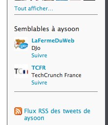 suggestion twitter 2 Twitter déploie doucement la fonctionnalité Suggestions