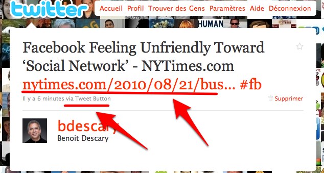 twitter bookmarklet 1 Twitter dévoile son bookmarklet