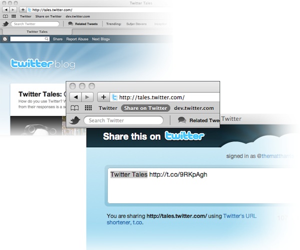 twitter bookmarklet Twitter dévoile son bookmarklet