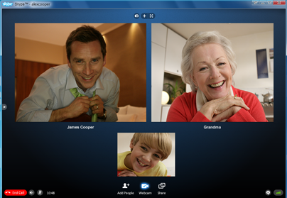 skype visioconference Skype 5 bêta pour Windows: la visioconférence à 10