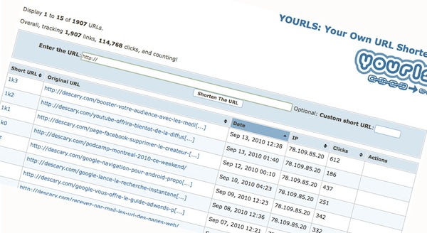 yourls 3 Les outils que j’utiliserai pour bloguer en 2011