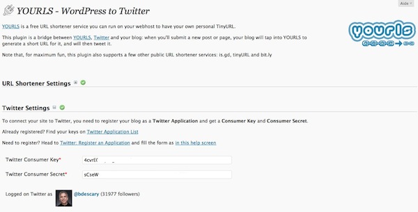 yourls-wordpress yourls wordpress Médias sociaux: récupérez vos clics en utilisant votre service d’URL courtes